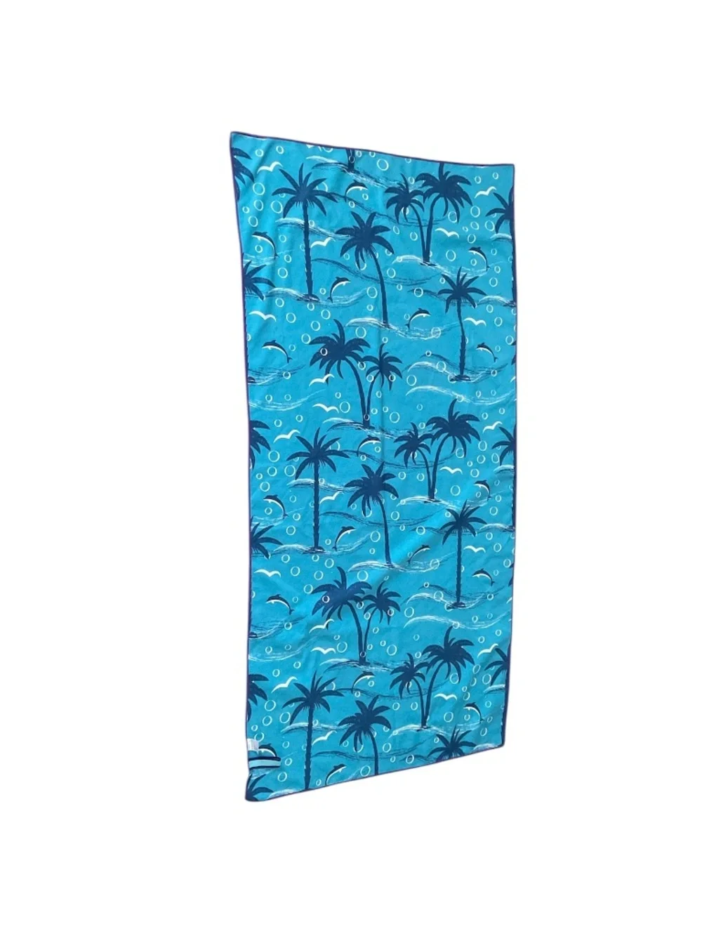 Mandala & Palm Tree Reversible Microfiber Beach Towel Quick Dry Yoga Meditation